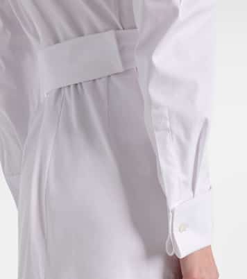 Abito a portafoglio in twill di misto cotone | Max Mara