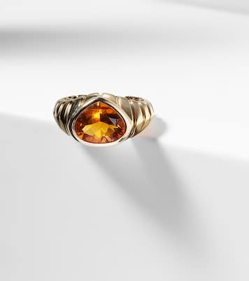 Anillo Timo de oro de 18 ct con citrino | Marina B