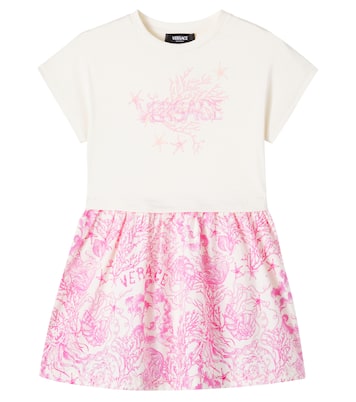 Vestido Barocco de algodón | Versace Kids