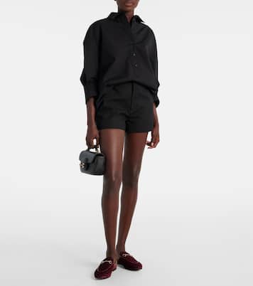 Princetown Horsebit velvet mules | Gucci