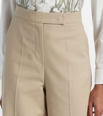 Weite Hose aus einem Baumwollgemisch | Max Mara
