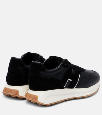 H641 suede and leather sneakers | Hogan