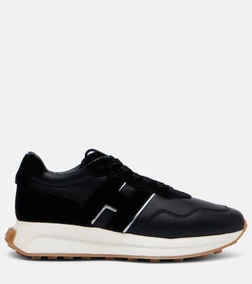 H641 suede and leather sneakers | Hogan