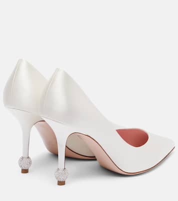 Salones de novia Vivier Marlene de satén | Roger Vivier