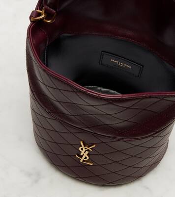Gaby leather bucket bag | Saint Laurent