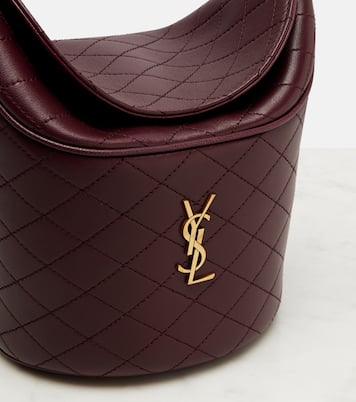 Gaby leather bucket bag | Saint Laurent