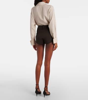 Leon high-rise shorts | The Frankie Shop