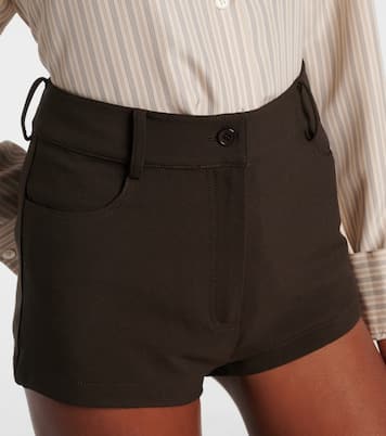 Leon high-rise shorts | The Frankie Shop