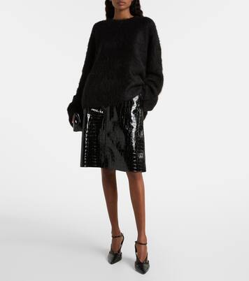 Oversized alpaca-blend sweater | Toteme