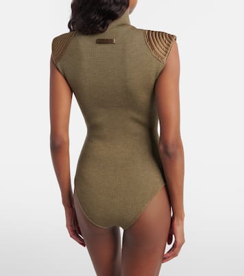 Body aus einem Wollgemisch | Jean Paul Gaultier