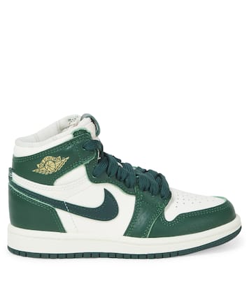 Jordan 1 Retro leather high-top sneakers | Nike Kids