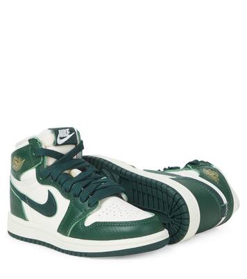 Jordan 1 Retro leather high-top sneakers | Nike Kids