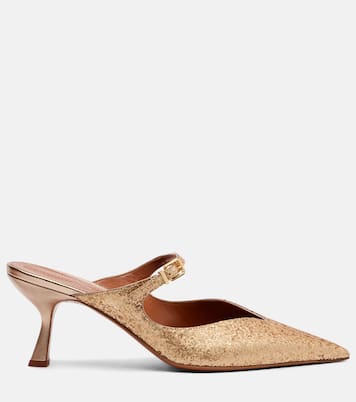 Aura 65 glitter mules | Zimmermann