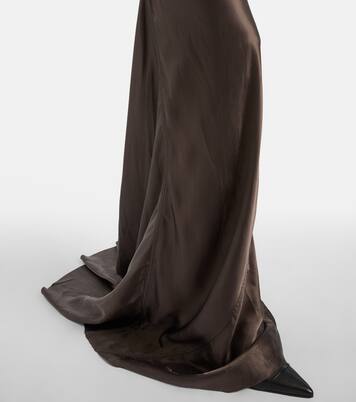 Satin maxi skirt | Rick Owens