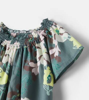Goldie floral cotton dress | Bonpoint