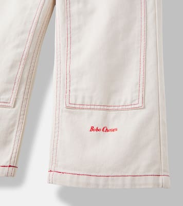 Bobo Choses cotton twill pants | Bobo Choses