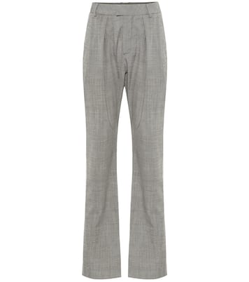 Pantalones de tiro alto de lana | Matthew Adams Dolan