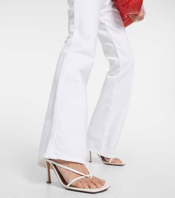 Stretch leather sandals | Bottega Veneta