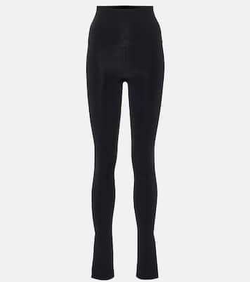 High-Rise Leggings Roonie aus Jersey | Khaite
