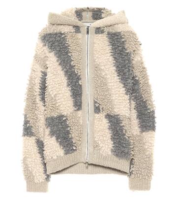 Alpaca and wool-blend hoodie | Stella McCartney