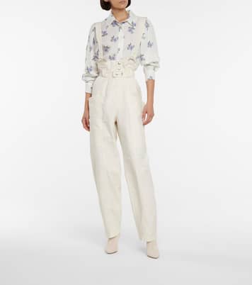 Pantalones tapered Ekla de ripstop | Isabel Marant