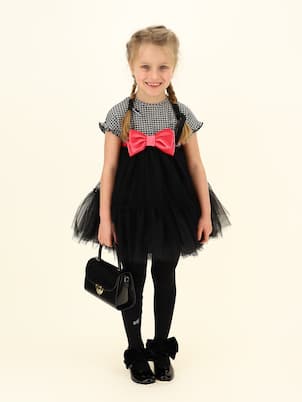 Kleid Princy aus einem Baumwollgemisch | Monnalisa