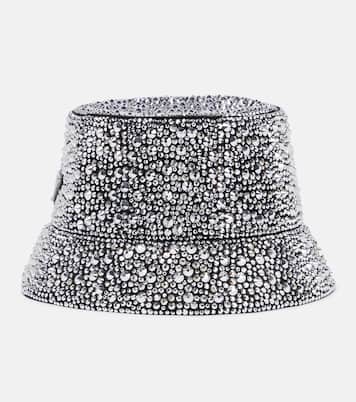 Cappello da pescatore con borchie | Prada