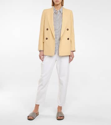 Double-breasted blazer | Brunello Cucinelli