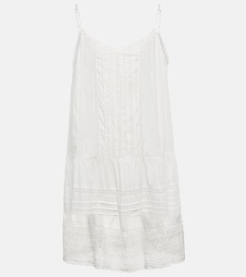 Brittany cotton minidress | Velvet