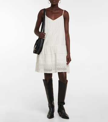 Brittany cotton minidress | Velvet