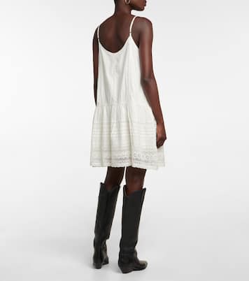 Brittany cotton minidress | Velvet