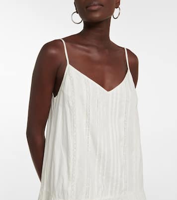 Brittany cotton minidress | Velvet
