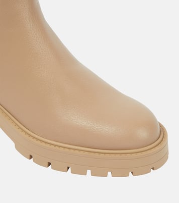Saint Honoré leather ankle boots | Aquazzura