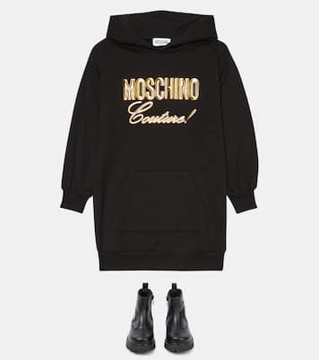 Pulloverkleid aus Baumwolle | Moschino Kids