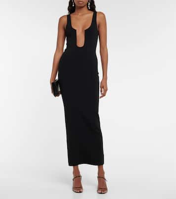 Midikleid aus Rippstrick | Christopher Esber