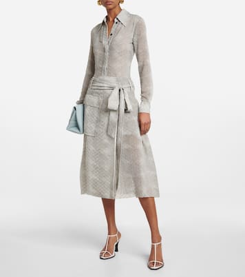 Falda wrap en crepé de seda de china | Victoria Beckham