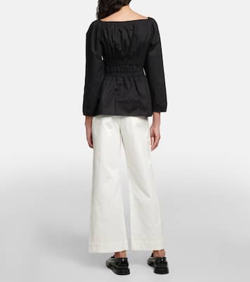 White Label cotton poplin top | Proenza Schouler