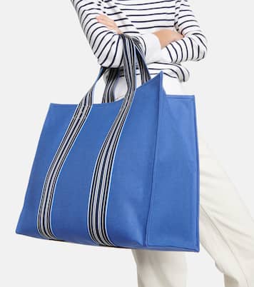 Borsa The Suitcase in canvas | Loro Piana