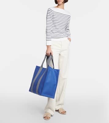 Borsa The Suitcase in canvas | Loro Piana