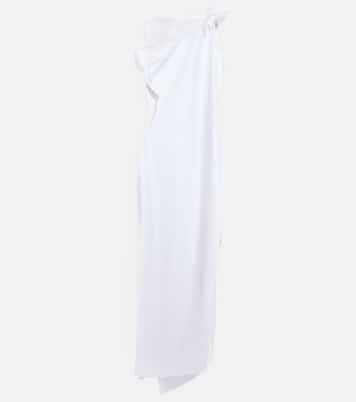 Embellished asymmetric gown | Coperni