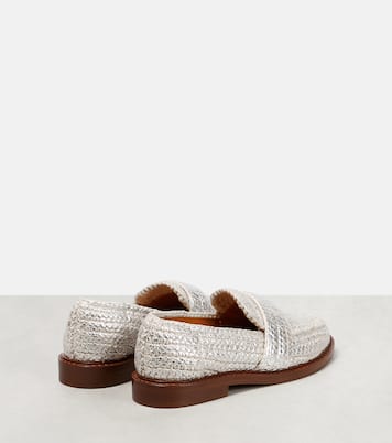 Mocassini Kalya in crochet metallizzato | Chloé