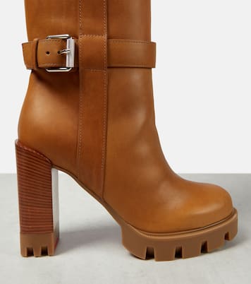 Botas mosqueteras Brodeback Lug de piel | Christian Louboutin