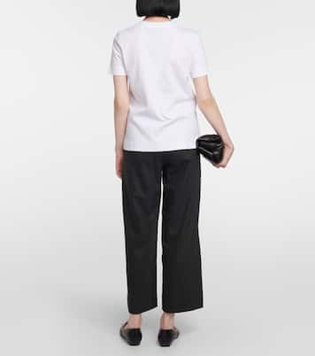 Logo cotton-blend T-shirt  | 'S Max Mara