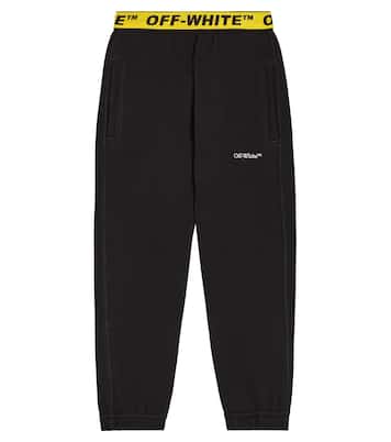 Pantalon de survêtement en coton à logo | Off-White Kids