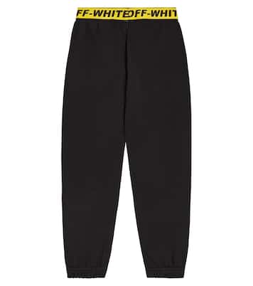 Pantalon de survêtement en coton à logo | Off-White Kids