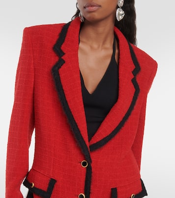 Wool-blend bouclé jacket | Alessandra Rich