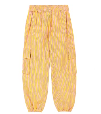 Printed cotton cargo pants | Jellymallow