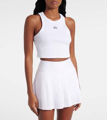 Tank top cropped Aspire de mezcla algodón | Alo Yoga