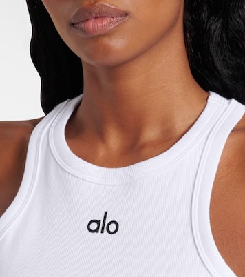 Tank top cropped Aspire de mezcla algodón | Alo Yoga