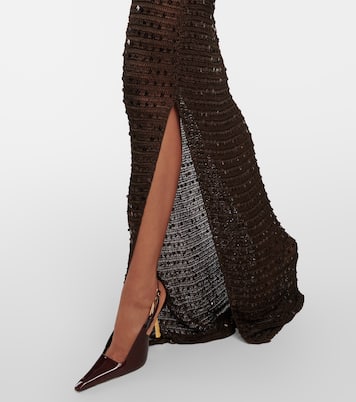 Maxikleid Enodia mit Pailletten | Aya Muse